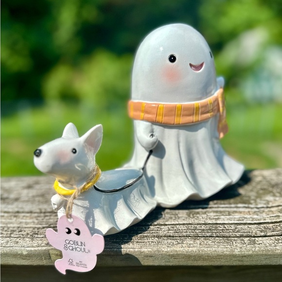 🎃 Viral Ghost & Dog Halloween Ceramic Decor | TJ Maxx Viral Fall Decor - Picture 5 of 6